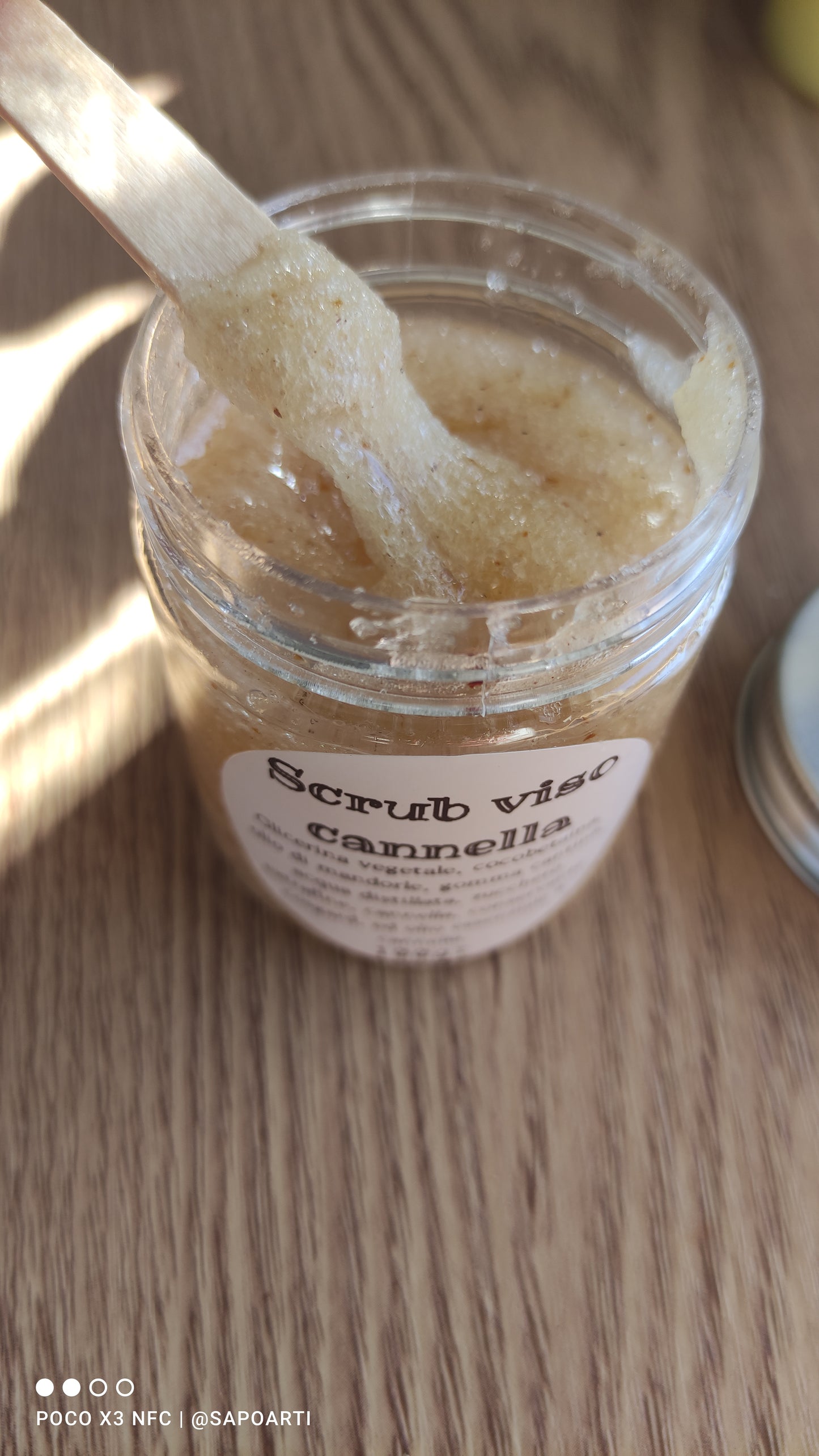 Scrub viso spirulina in gel
