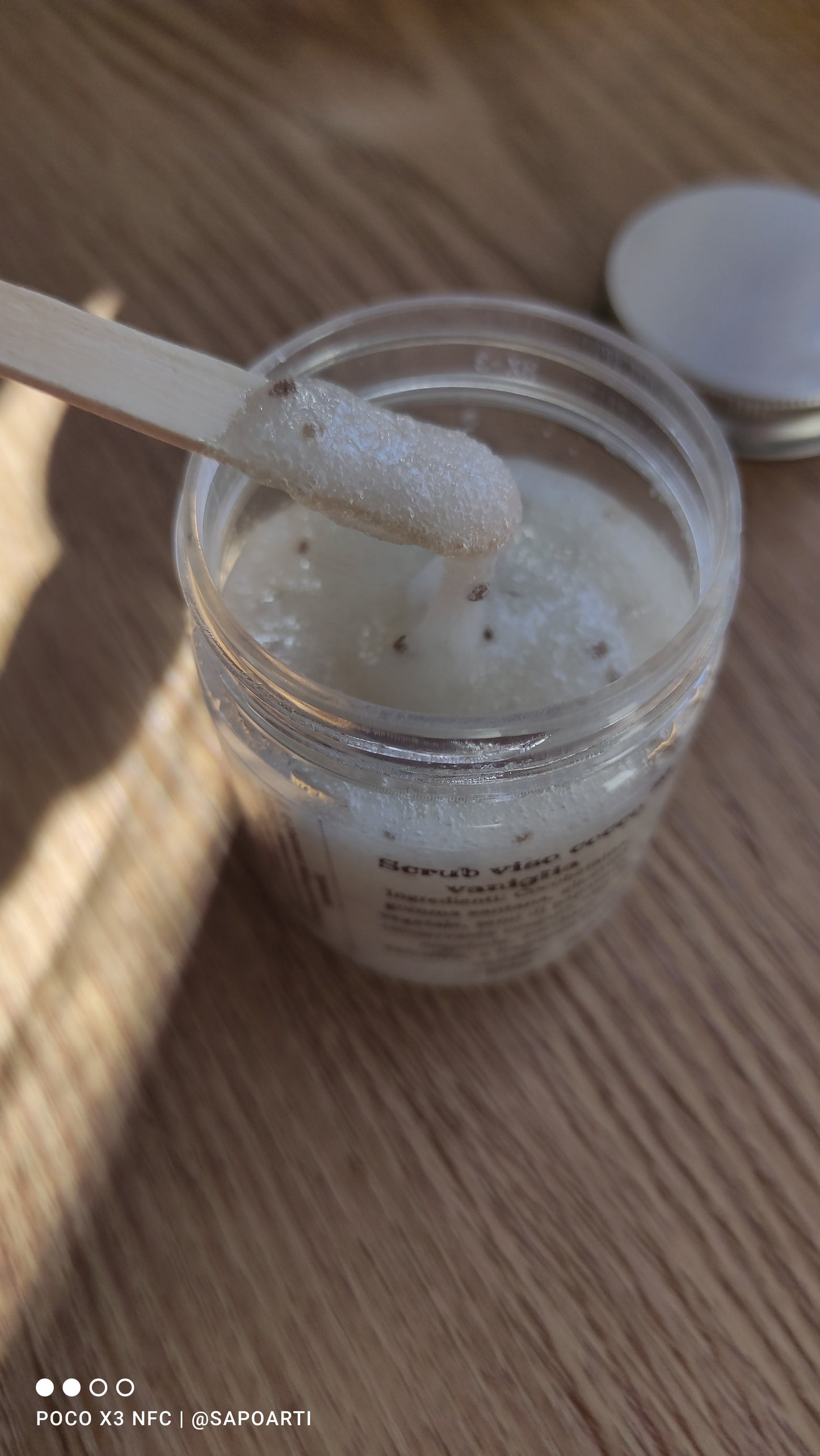 Scrub viso spirulina in gel