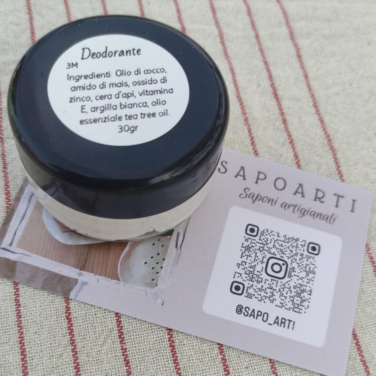 Deodorante in crema naturale