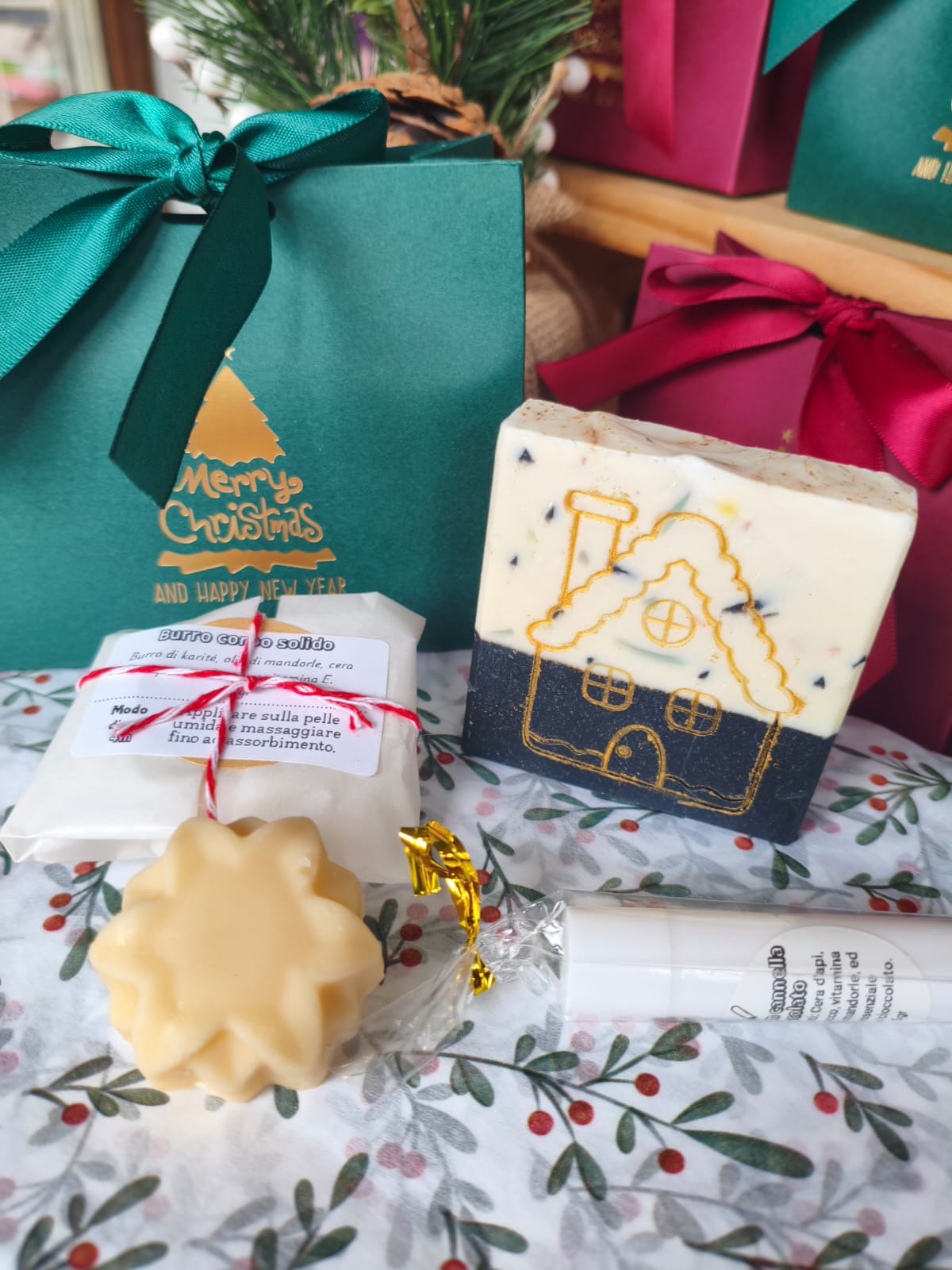 Mini borsetta Merry Christmas