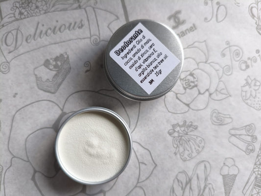 Deodorante in crema naturale