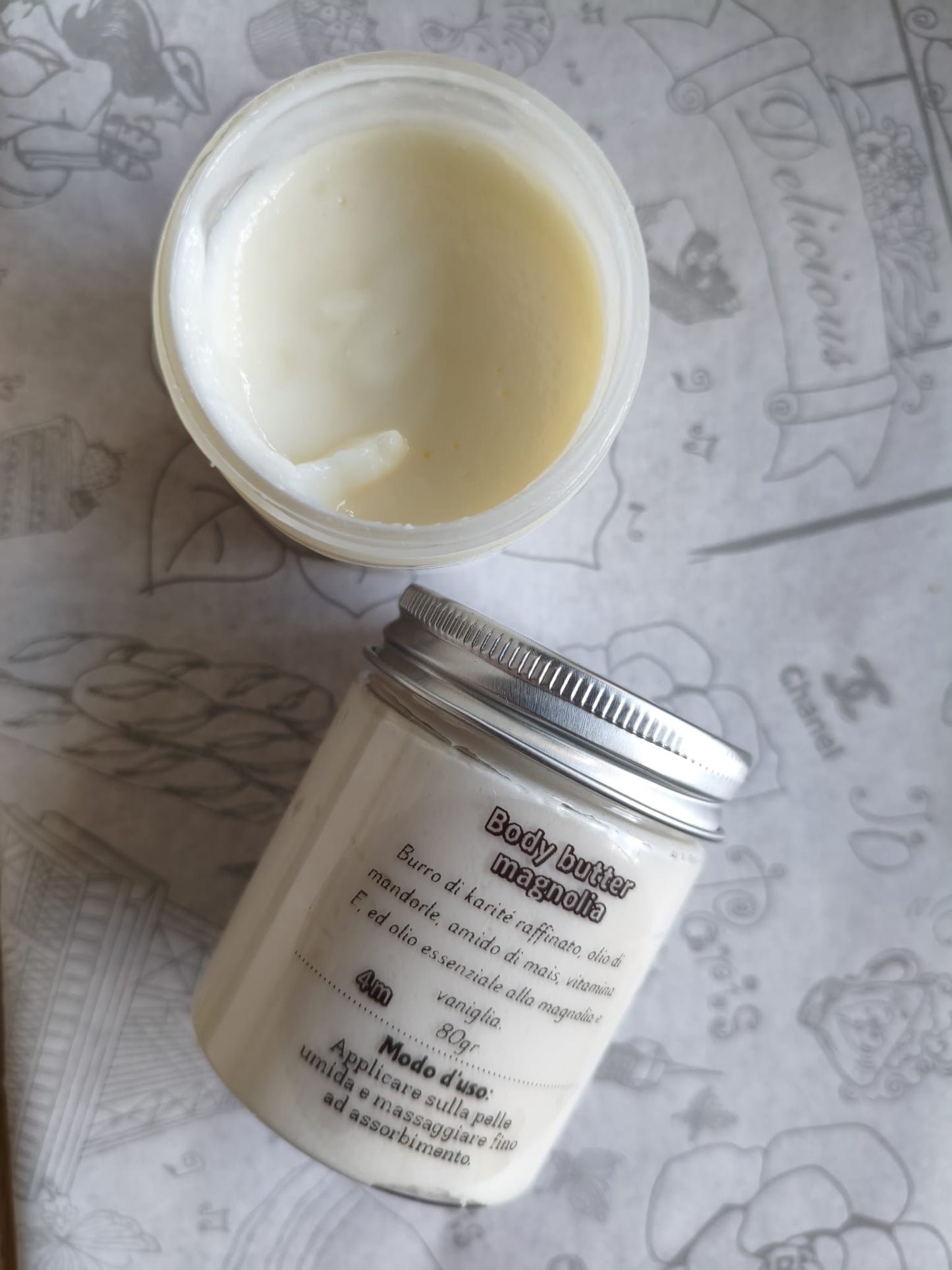 Body butter vaniglia e magnolia