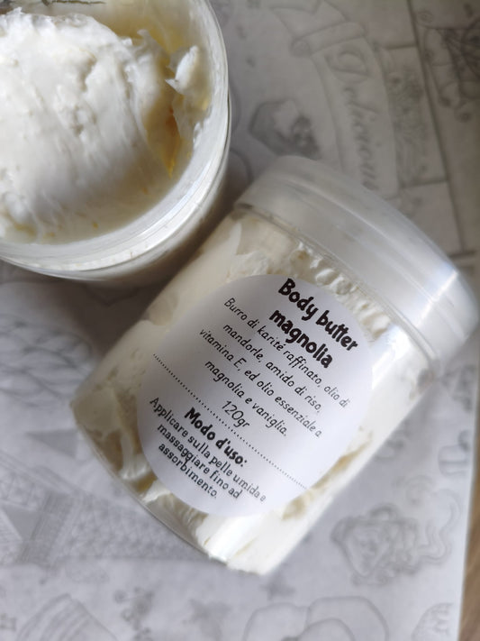 Body butter vaniglia e magnolia