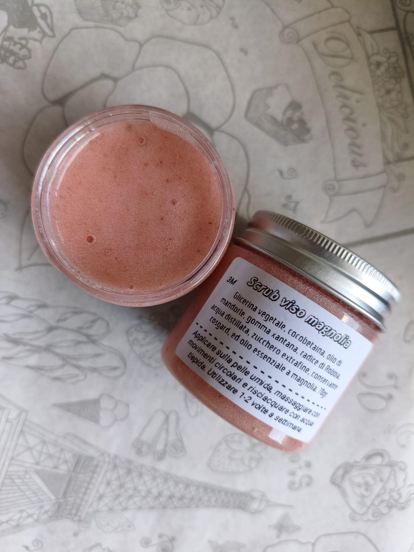 Scrub viso in gel extrafina