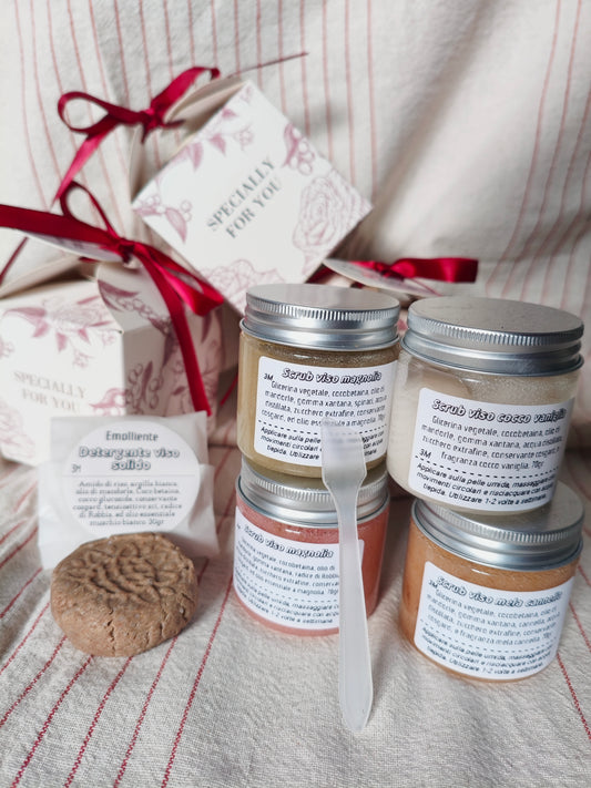 💗🪉Box #1 Scrub viso/ Detergente viso