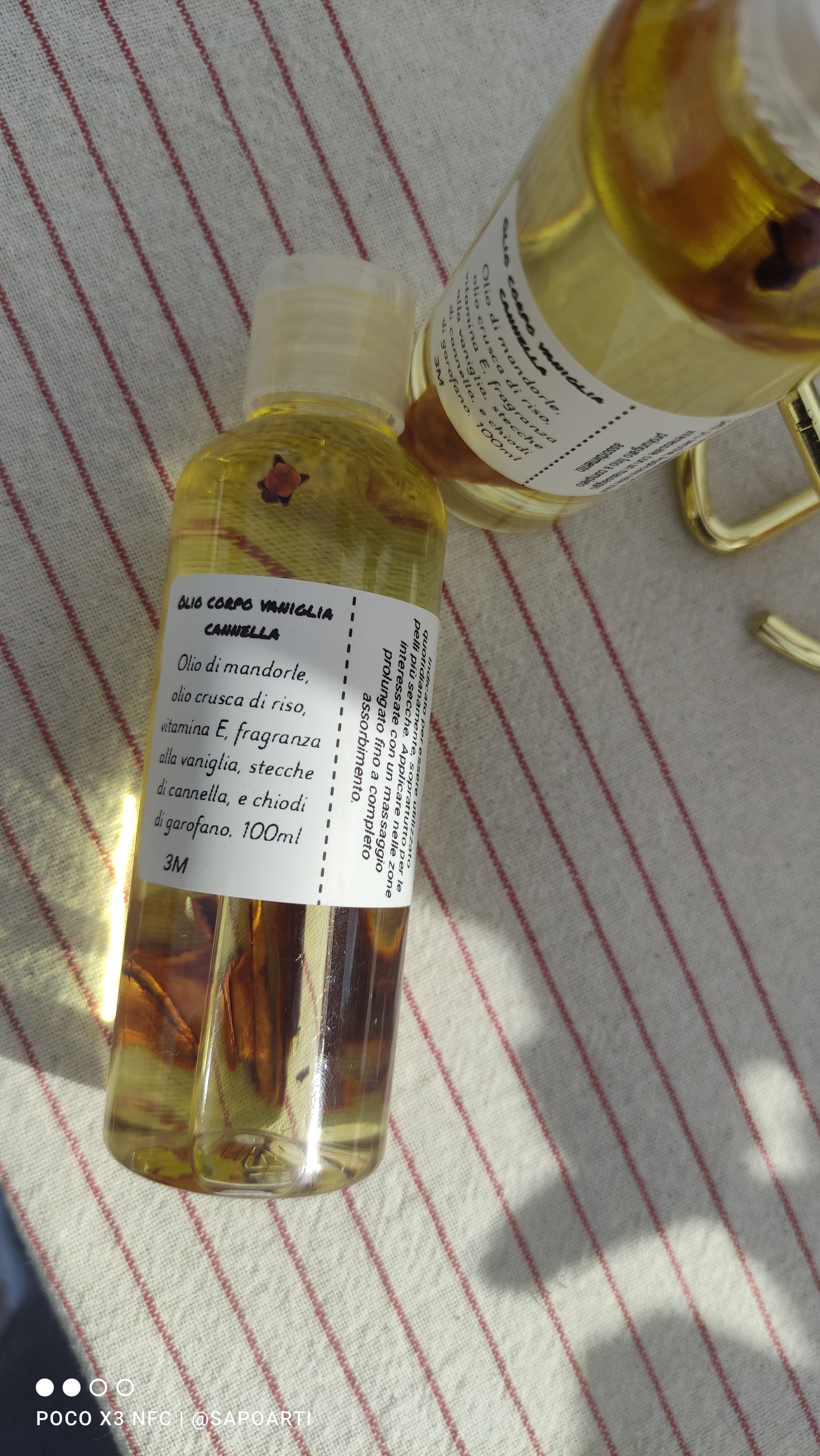 Olio corpo idratante